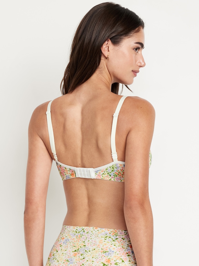 Mesh Balconette Bra