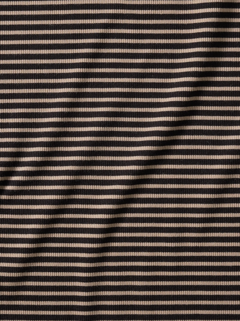 Signature Rib Crop Tee