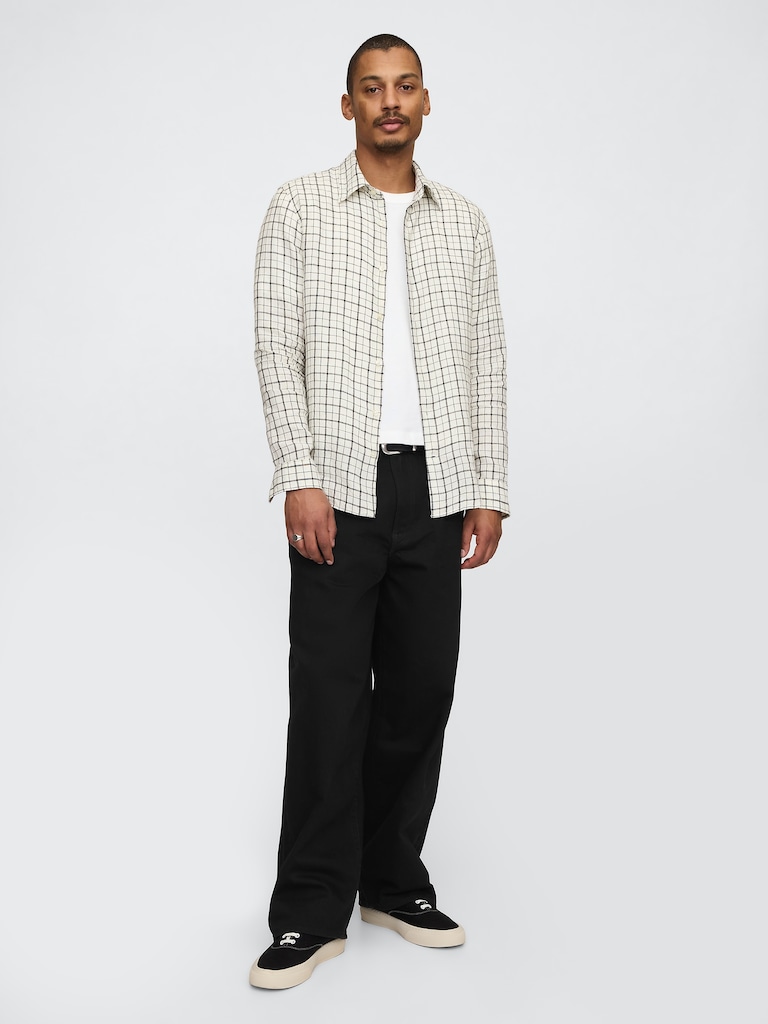 100% Linen Classic Shirt
