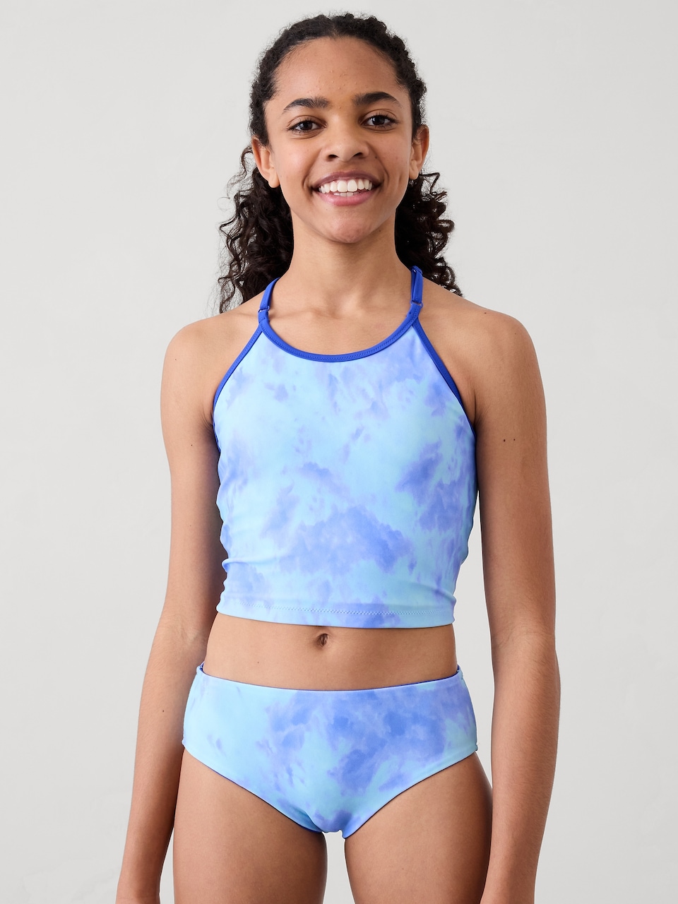 V-Neck Hardware One-Piece Swimsuit