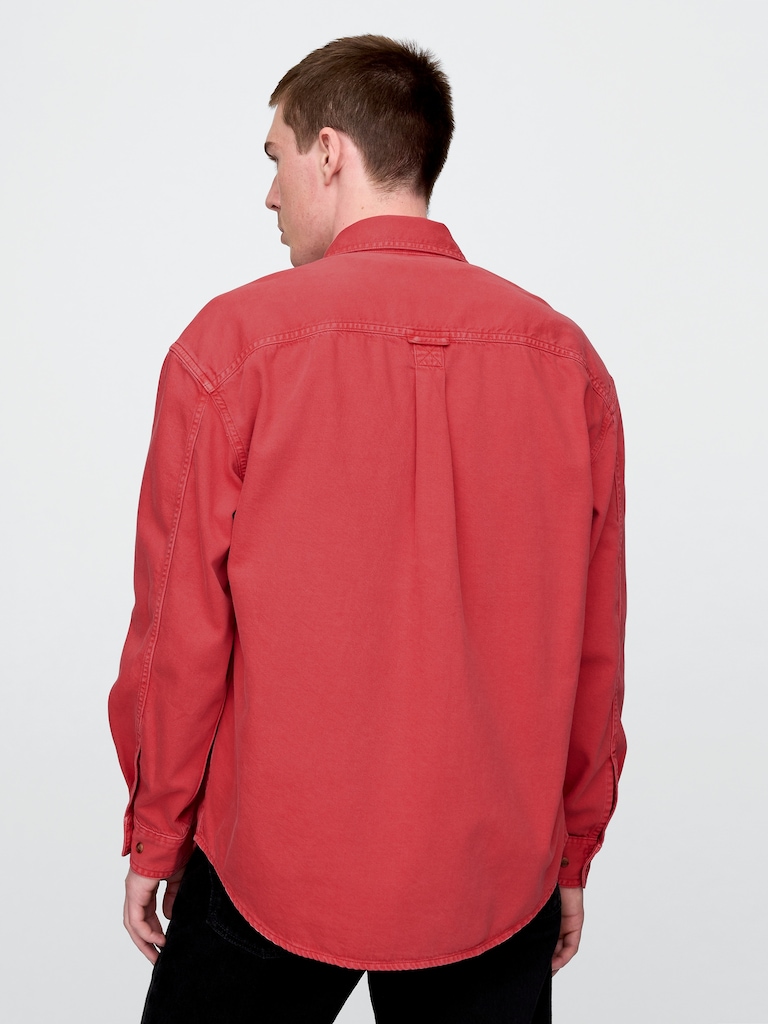 UltraSoft Denim Big Shirt