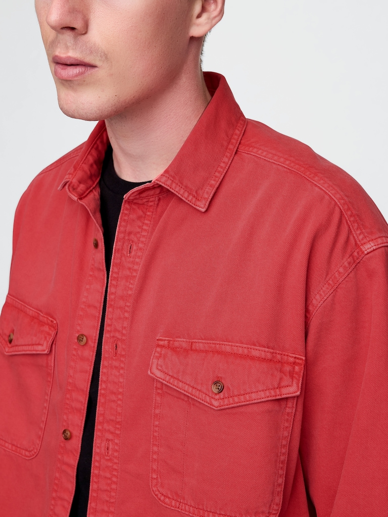 UltraSoft Denim Big Shirt