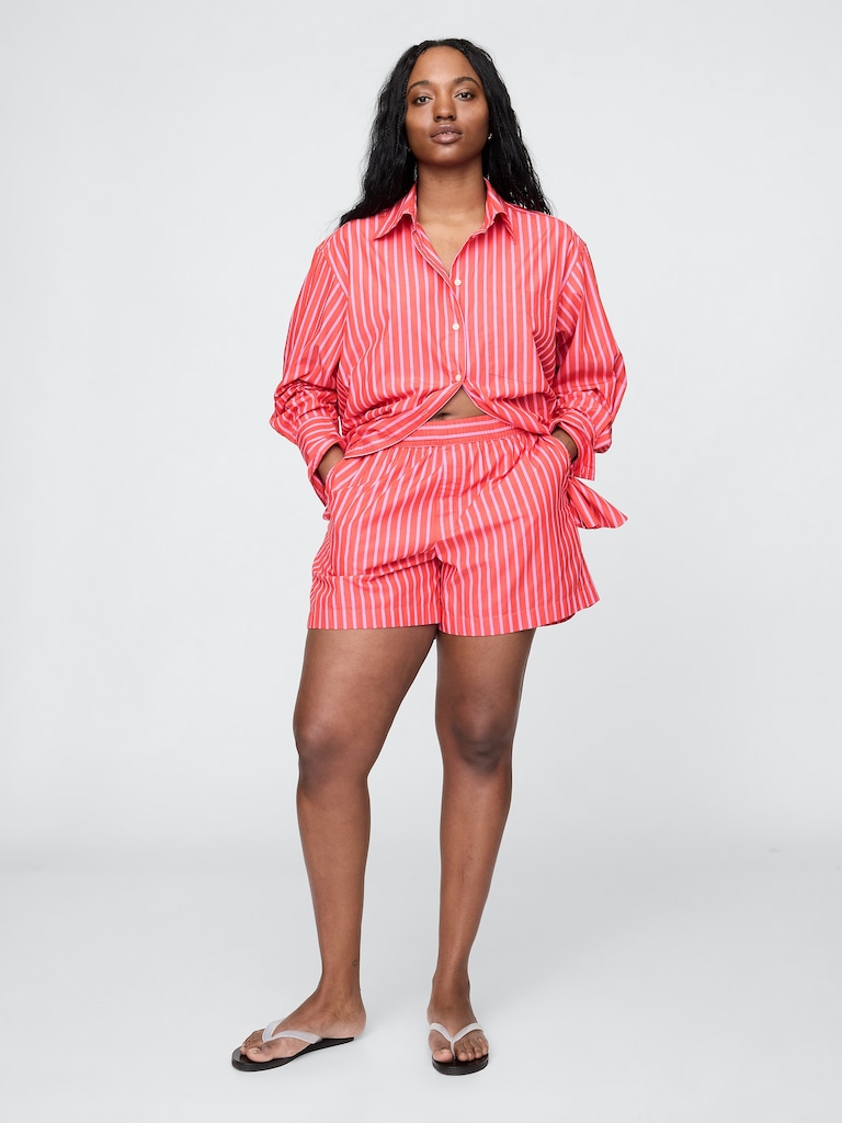 Organic Cotton Poplin Boxer Shorts