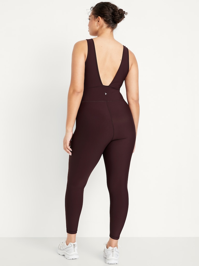 PowerSoft Open-Back 7/8 Bodysuit