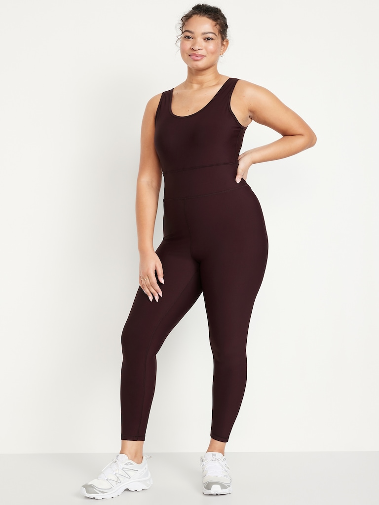 PowerSoft Open-Back 7/8 Bodysuit