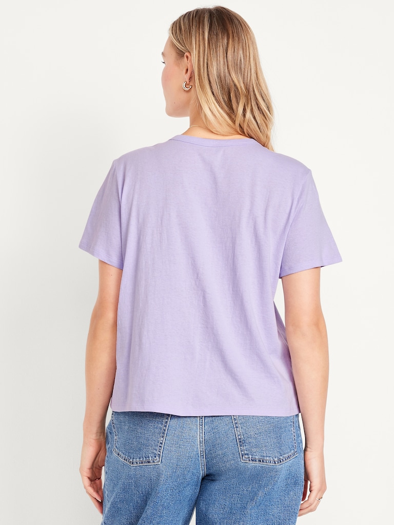 EveryWear Crew-Neck Graphic T-Shirt