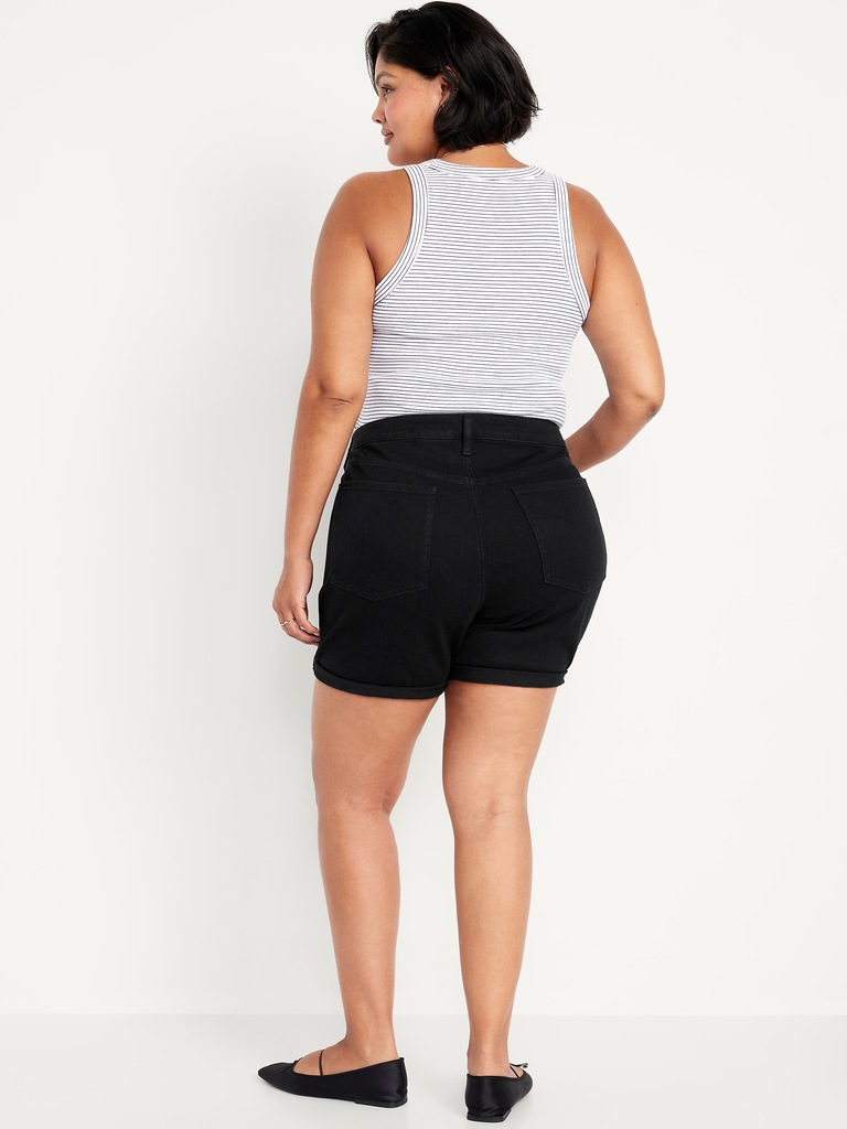 High-Waisted OG Jean Shorts -- 7-inch inseam