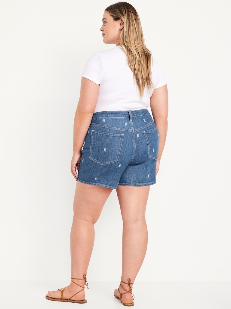 High-Waisted OG Jean Shorts -- 5-inch inseam