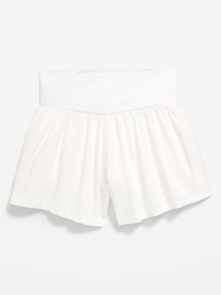 High-Waisted StretchTech Performance Shorts for Girls