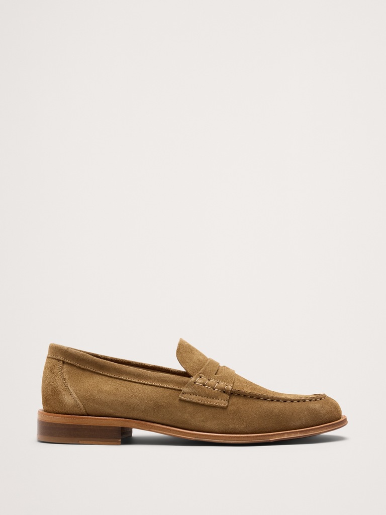Suede Penny Loafer