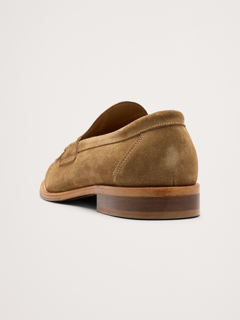 Suede Penny Loafer