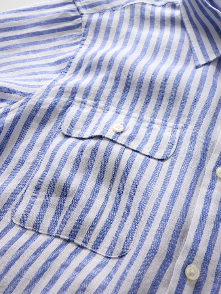100% Linen Classic Shirt