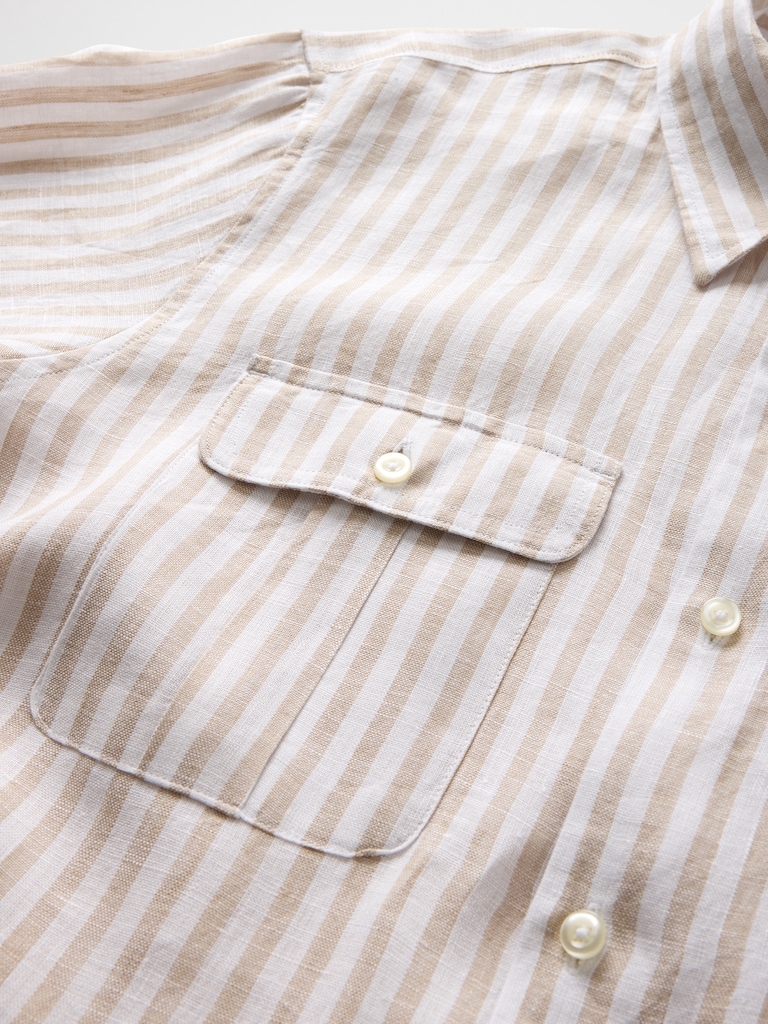 100% Linen Classic Shirt