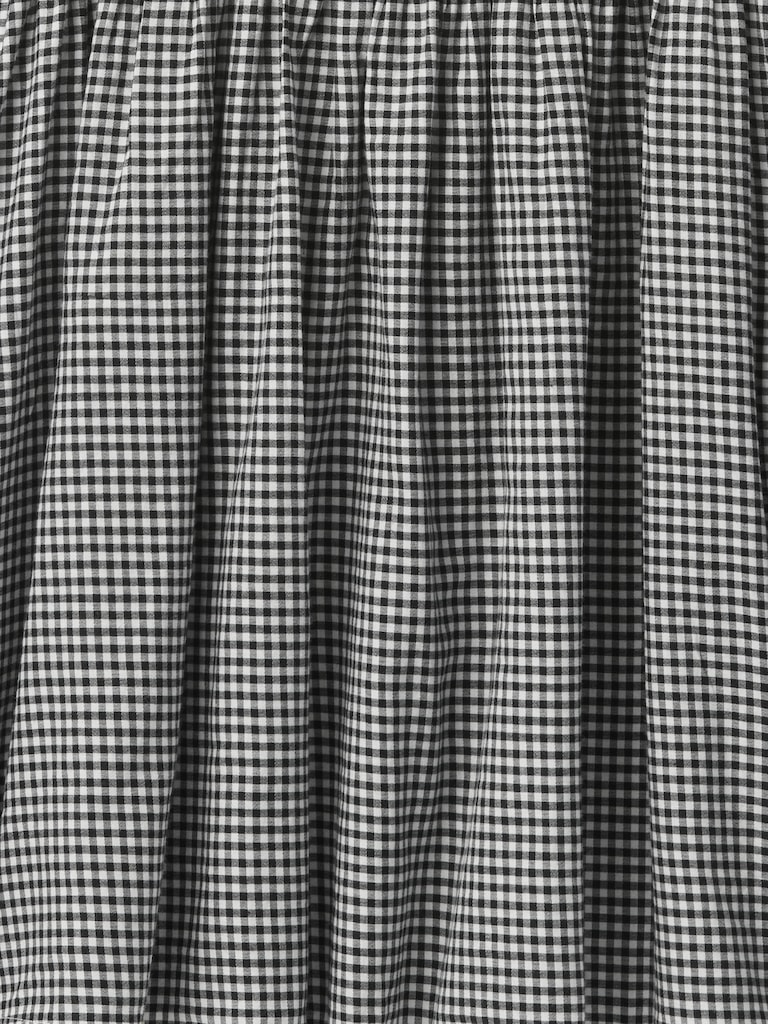 Tie-Front Smocked Waist Mini Dress