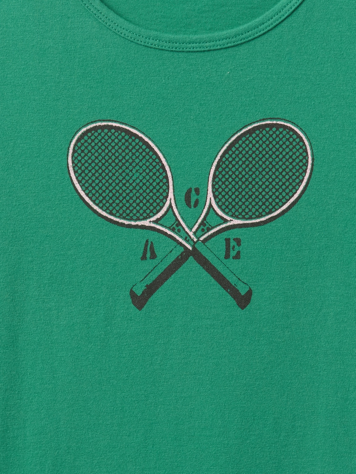 Crop Graphic T-Shirt