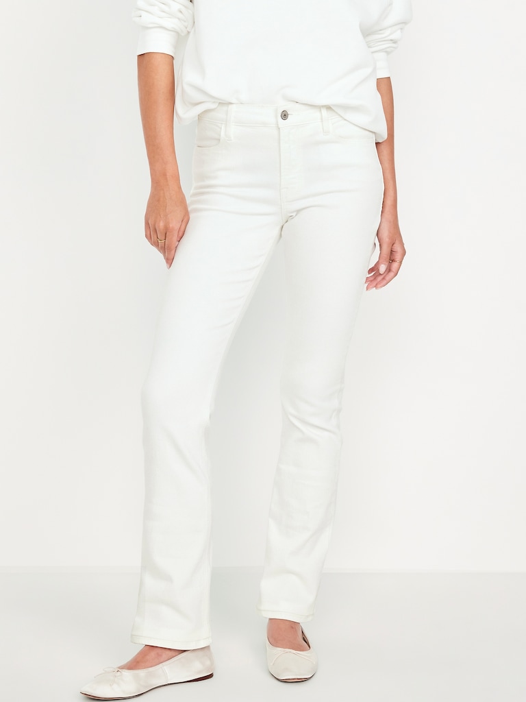 Mid-Rise Wow Boot-Cut Jeans
