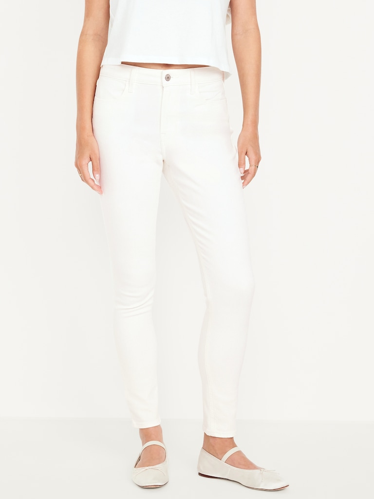 High-Waisted Wow Skinny Jeans