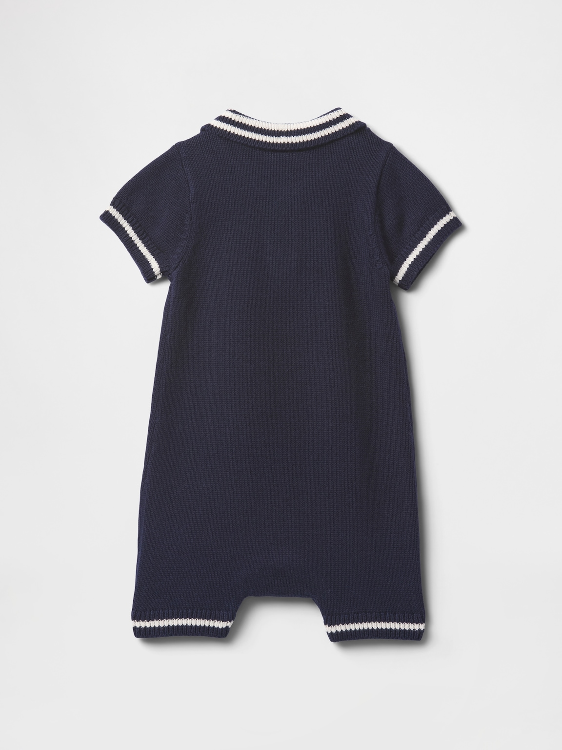 Baby Polo Sweater Shorty One-Piece