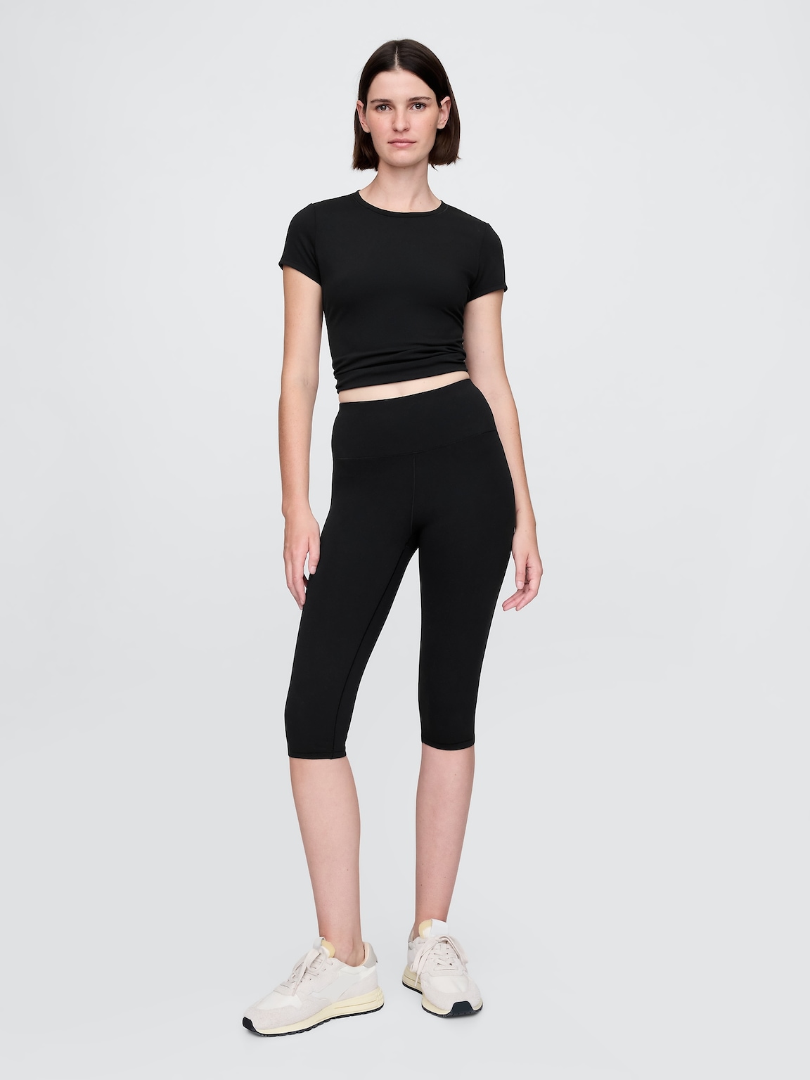 GapFit Smooth High Rise Crop Leggings