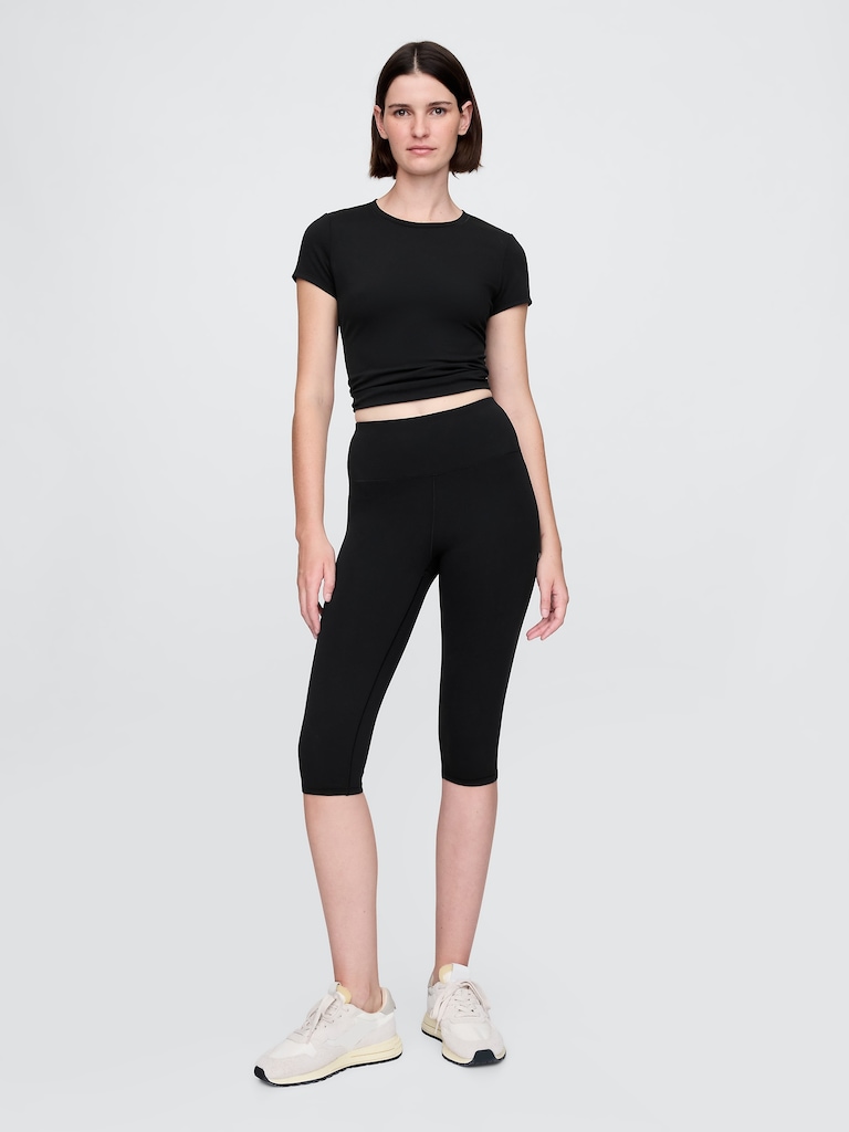 GapFit Smooth High Rise Crop Leggings