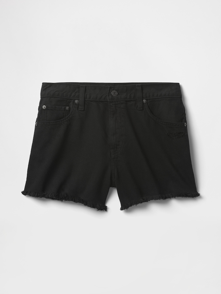 4" Mid Rise UltraSoft Relaxed Cutoff Shorts