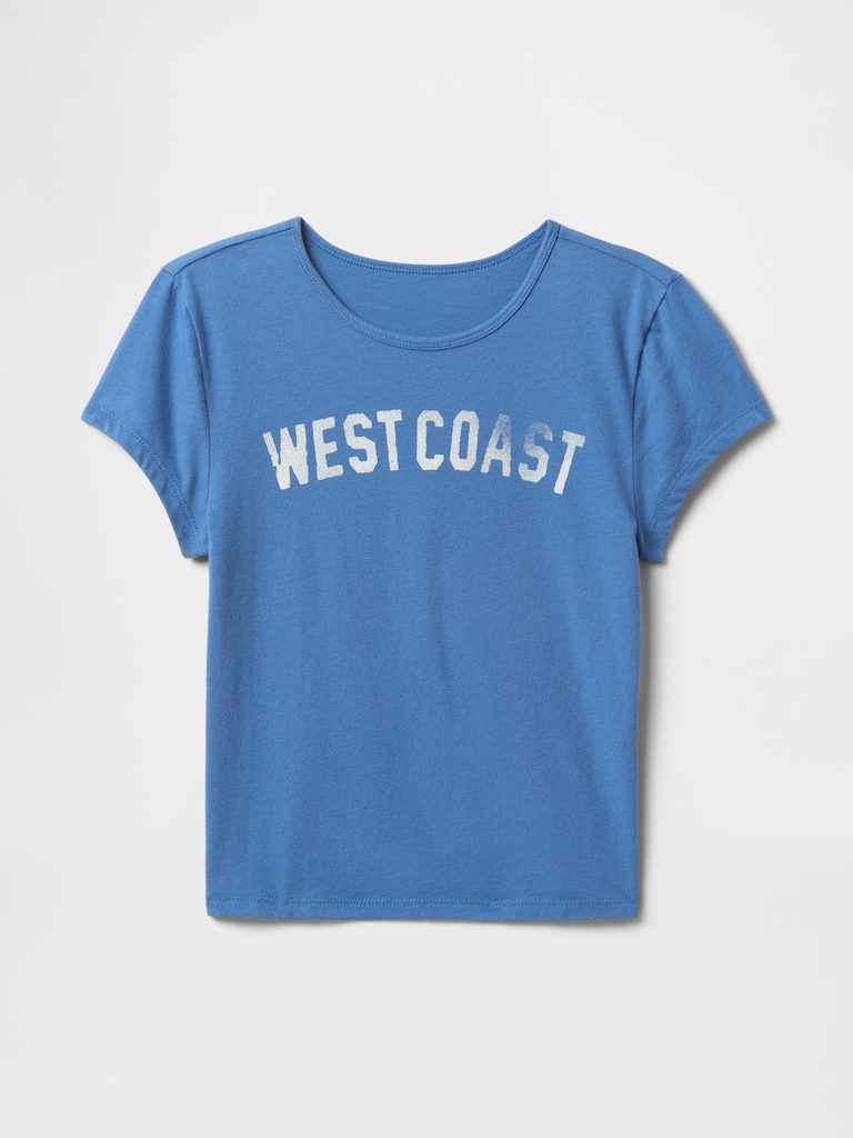 Crop Graphic T-Shirt