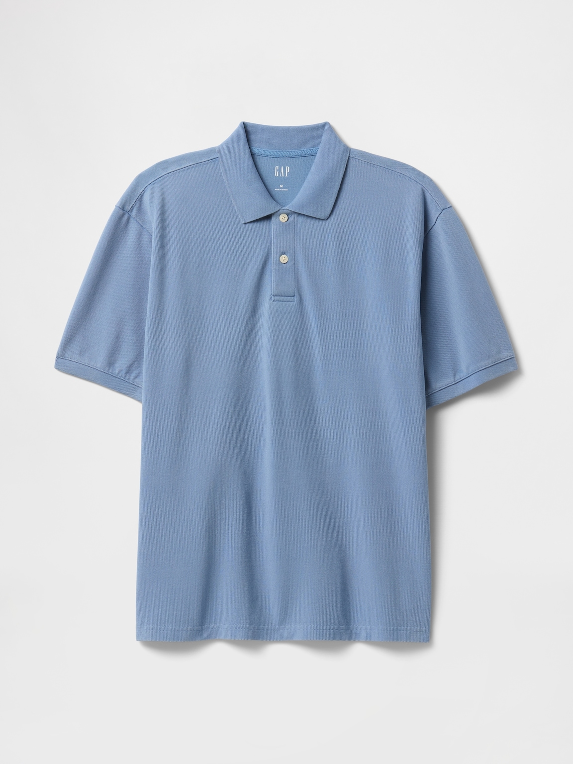 Relaxed Pique Polo Shirt