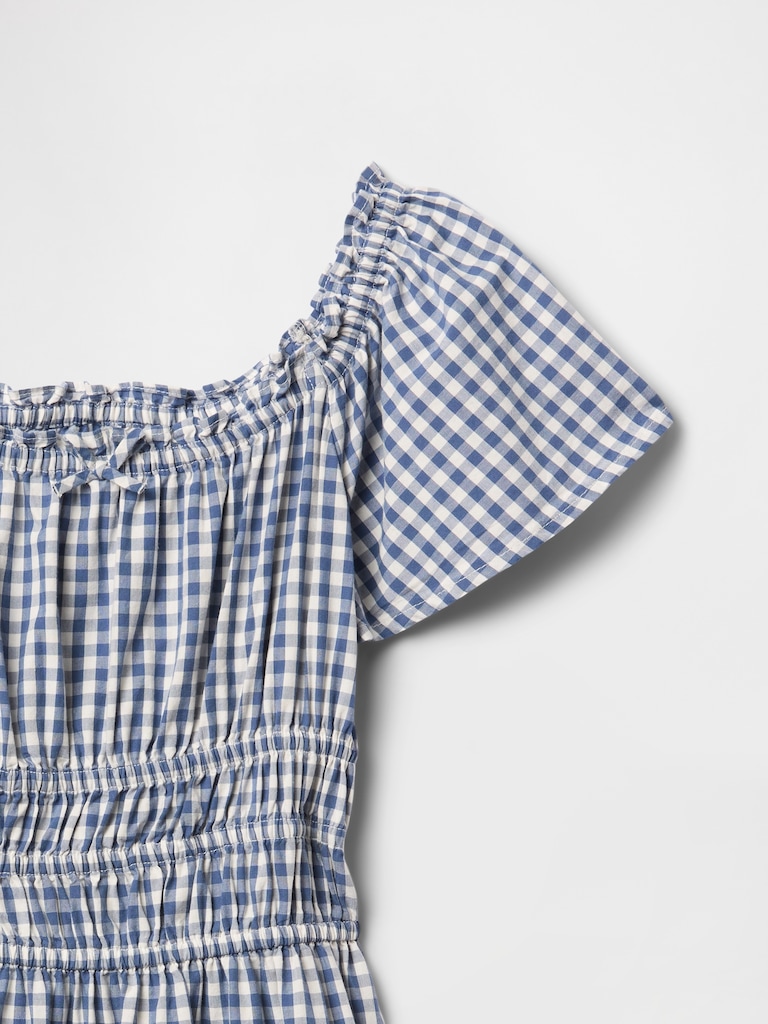 Kids Smocked Midi Dress