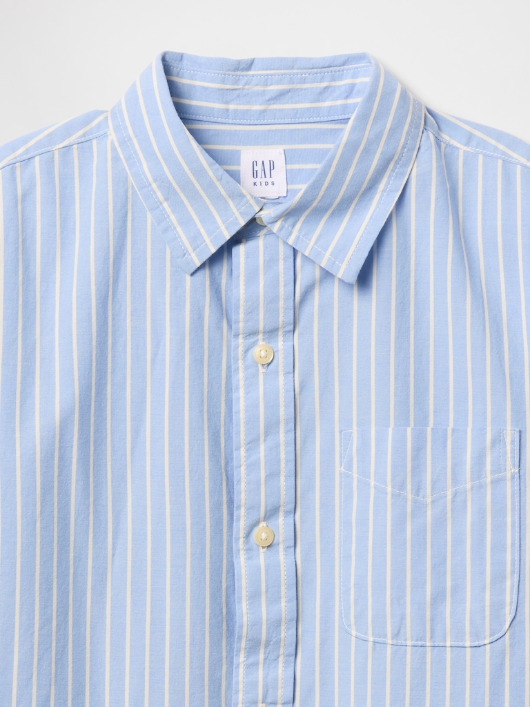 Kids Poplin Shirt