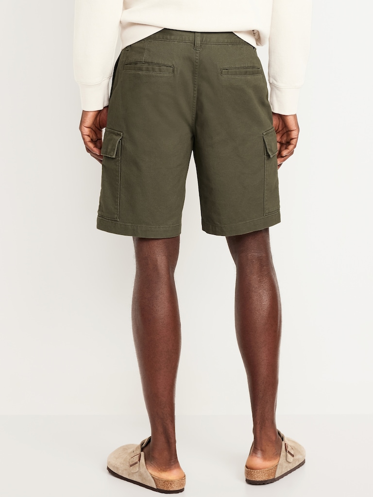 Lived-In Cargo Shorts -- 9-inch inseam