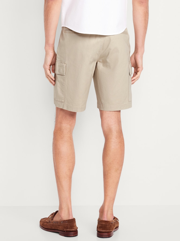 Lived-In Cargo Shorts -- 9-inch inseam
