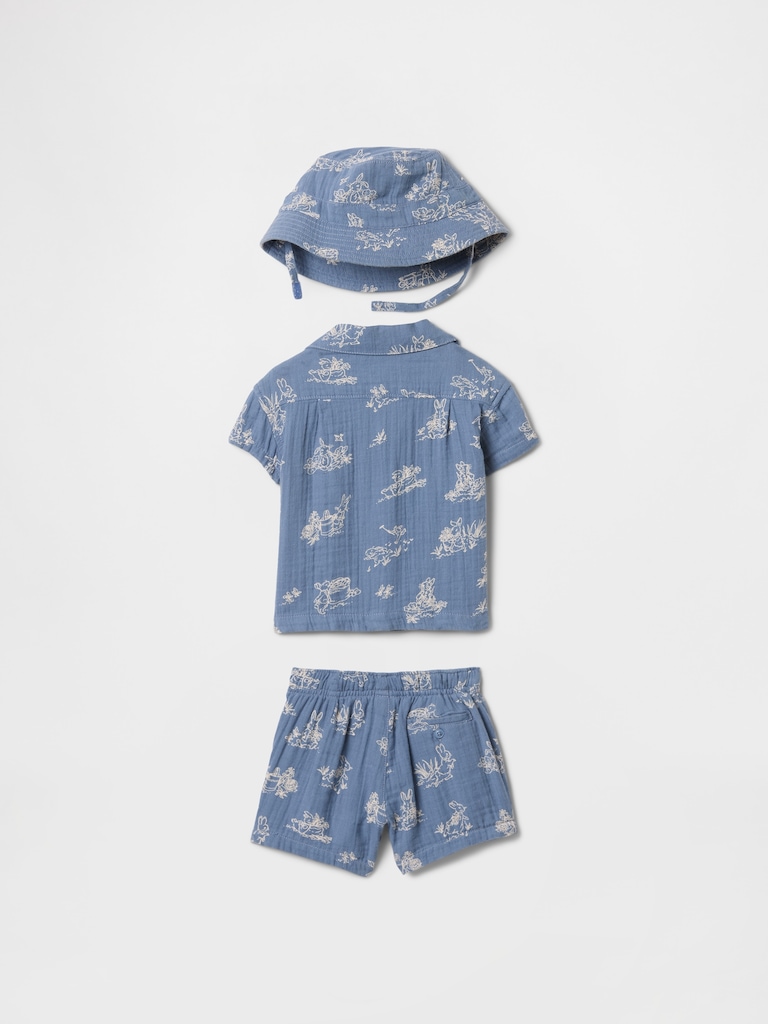 Baby Peter Rabbit™ Crinkle Gauze Cabana Set