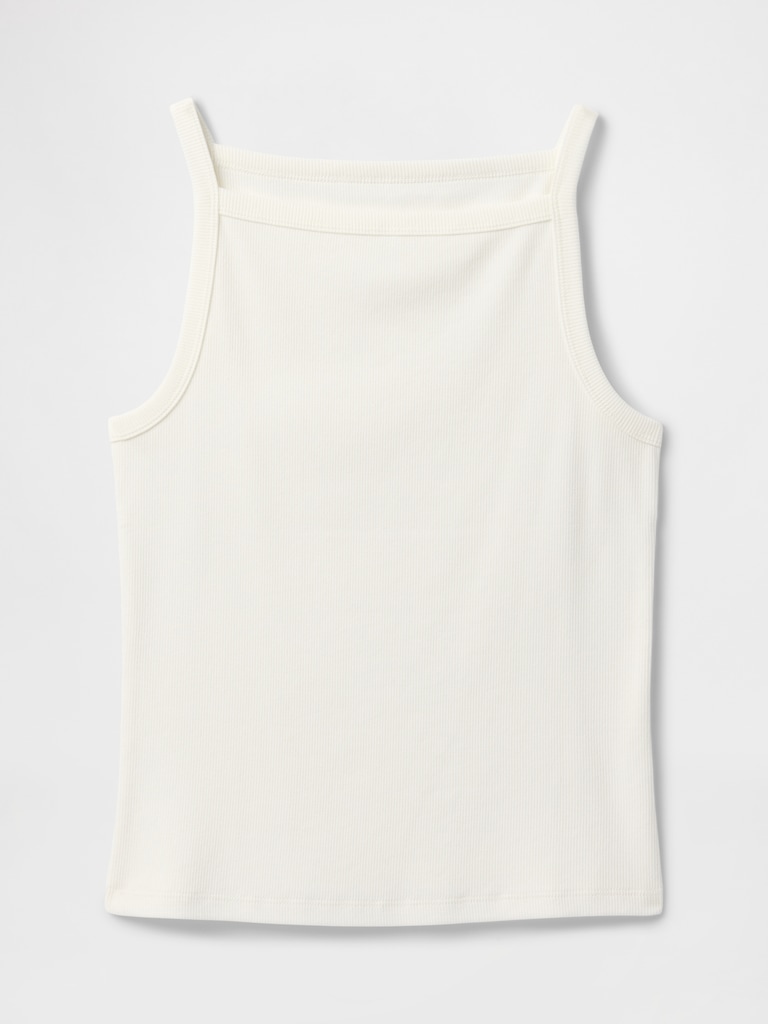 Modern Apron-Neck Tank Top