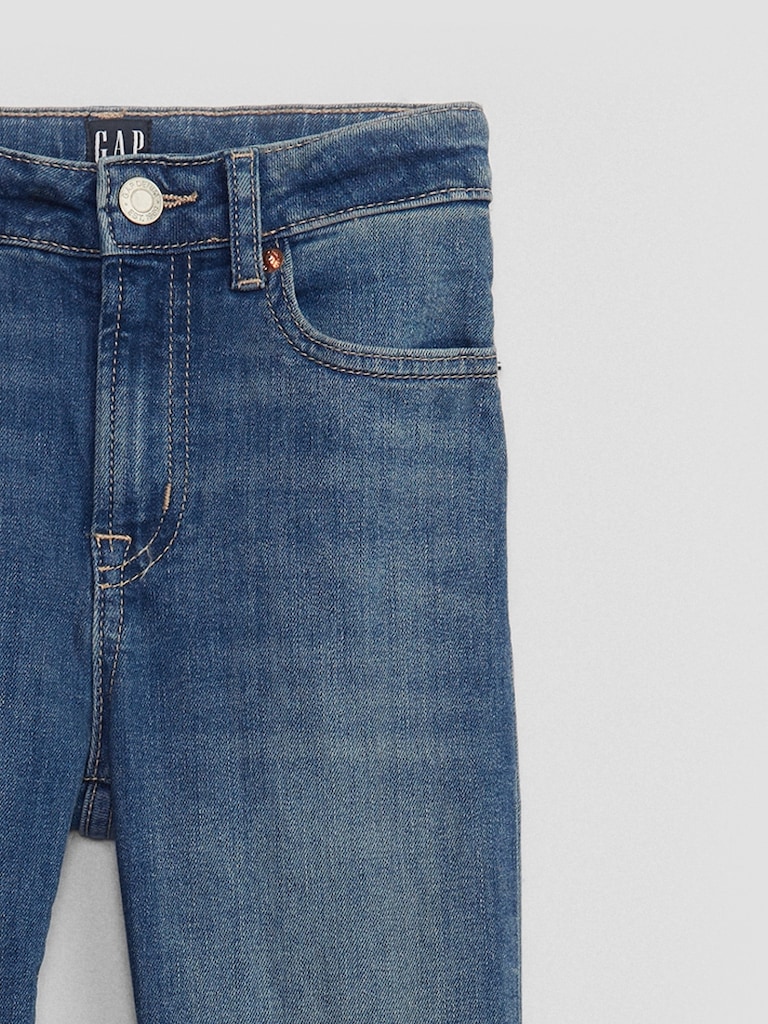 Kids High Rise '70s Flare Jeans