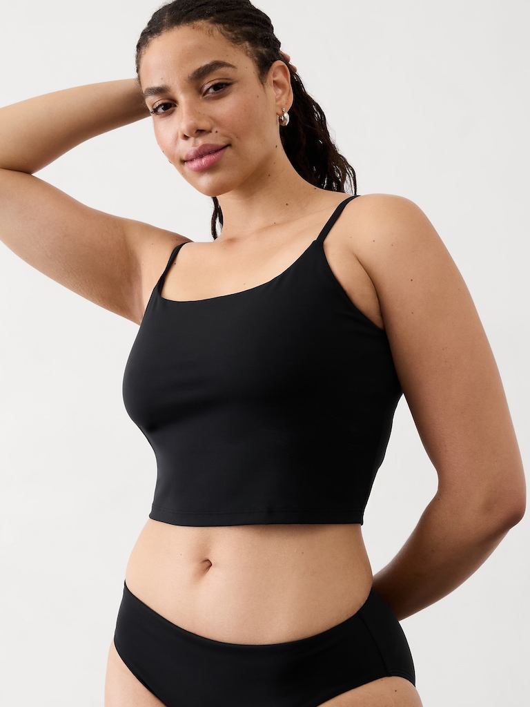 Scoop Crop Tankini A-C