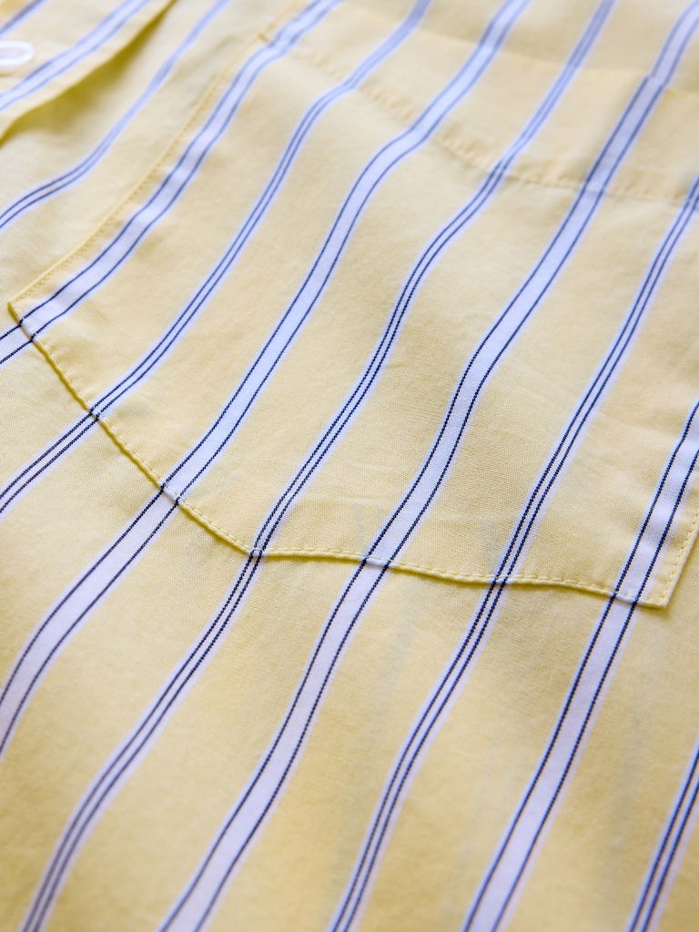 Organic Cotton Poplin Big Shirt
