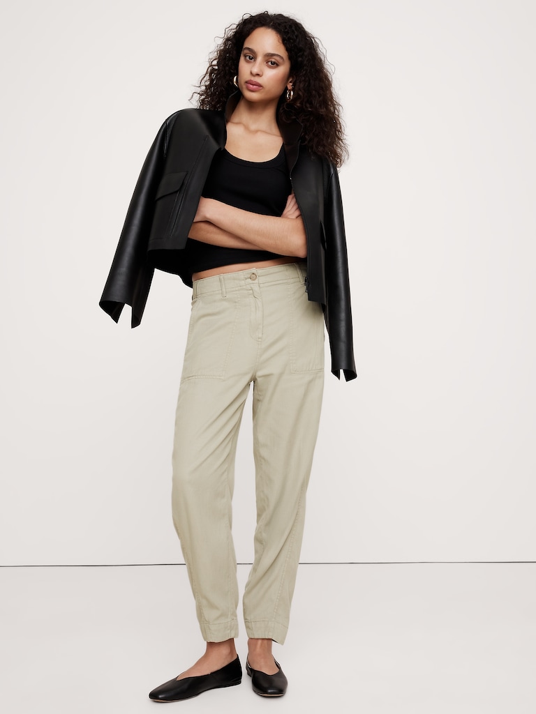 Super-Soft Soma High-Rise Barrel Pant