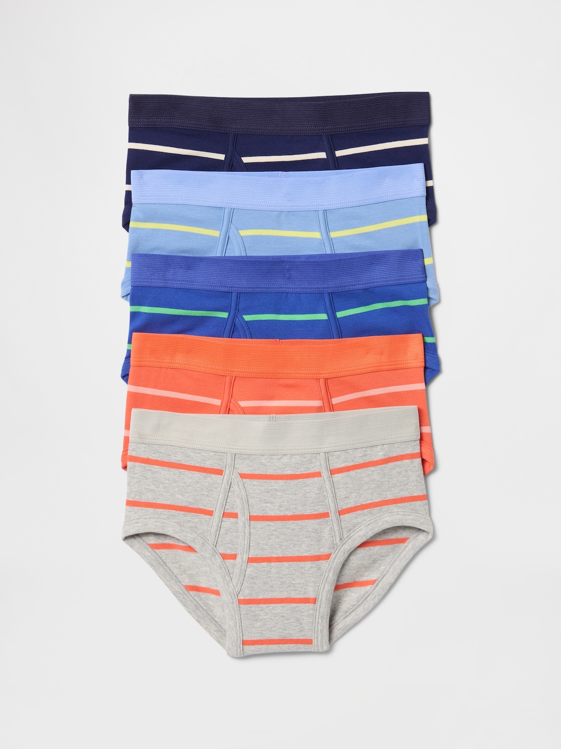 Kids Organic Cotton Briefs (5-Pack)
