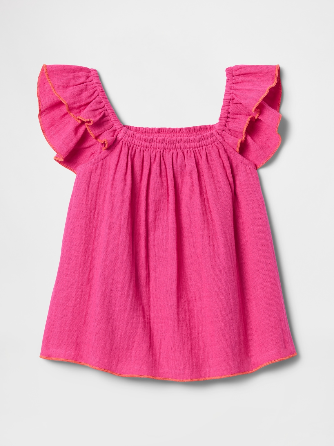 Baby & Toddler Crinkle Gauze Top