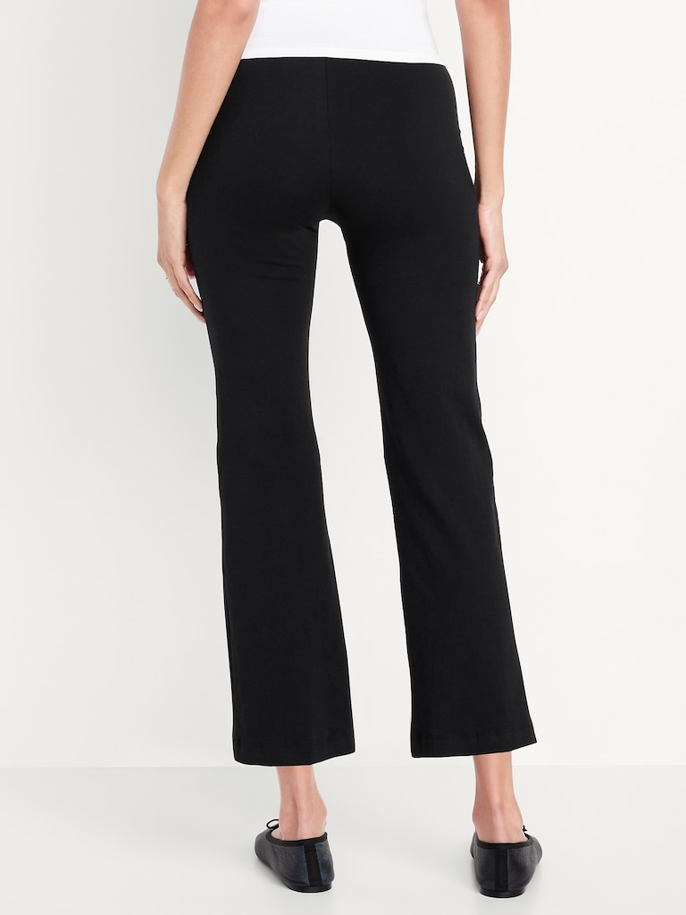 High-Waisted Fashion Flare Leggings