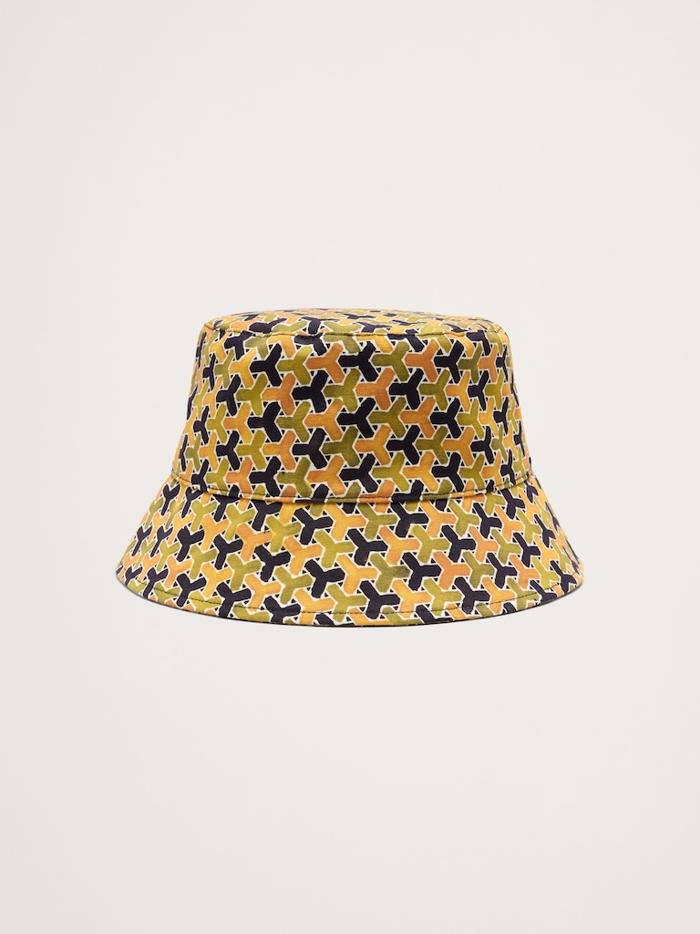 The White Lotus Canvas Bucket Hat