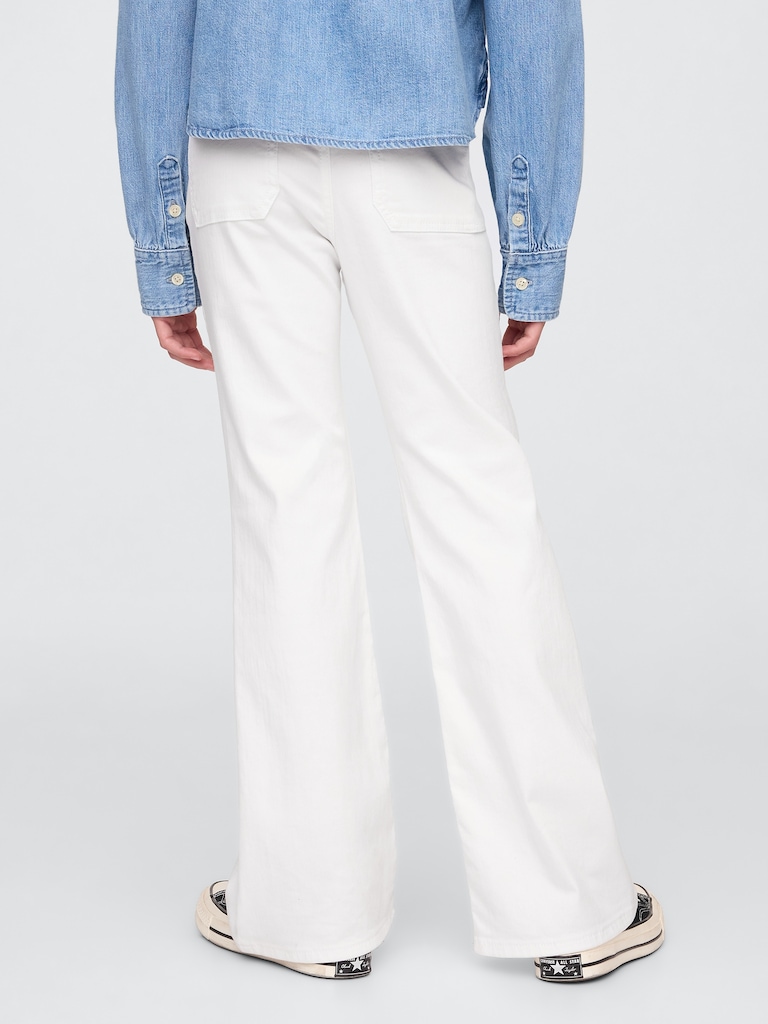 Kids High Rise '70s Flare Jeans