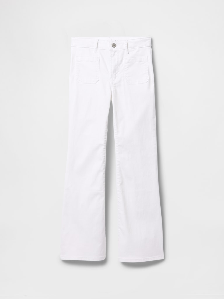 Kids High Rise '70s Flare Jeans