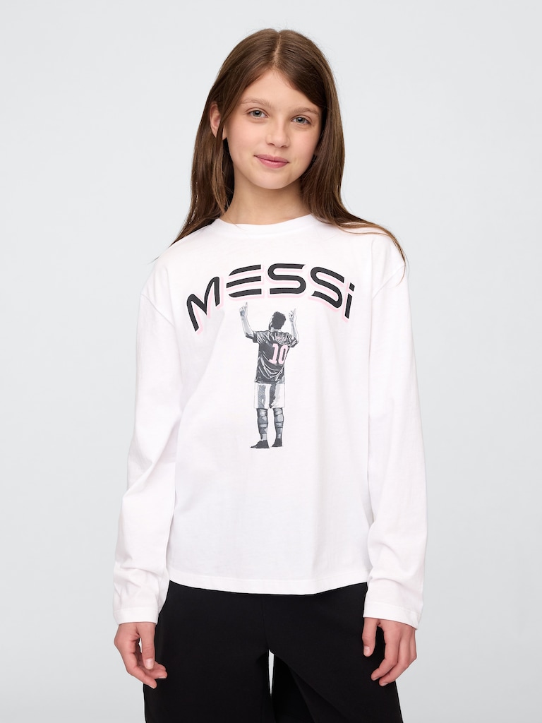 Kids Messi Graphic T-Shirt
