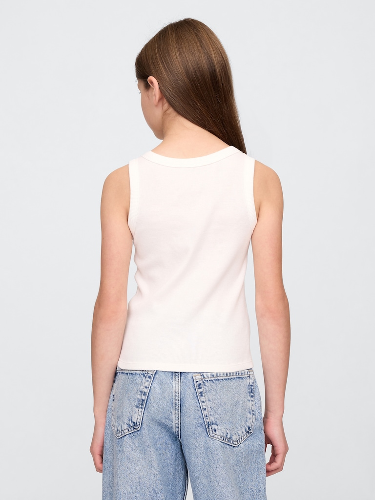 Kids Rib Tank Top
