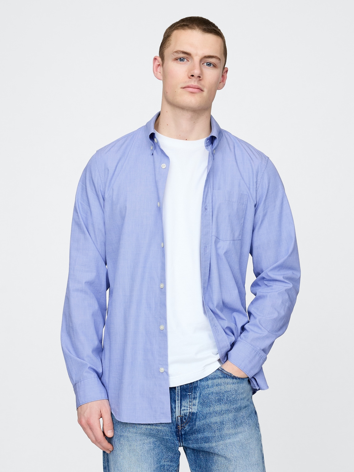 Organic Cotton Poplin Classic Shirt