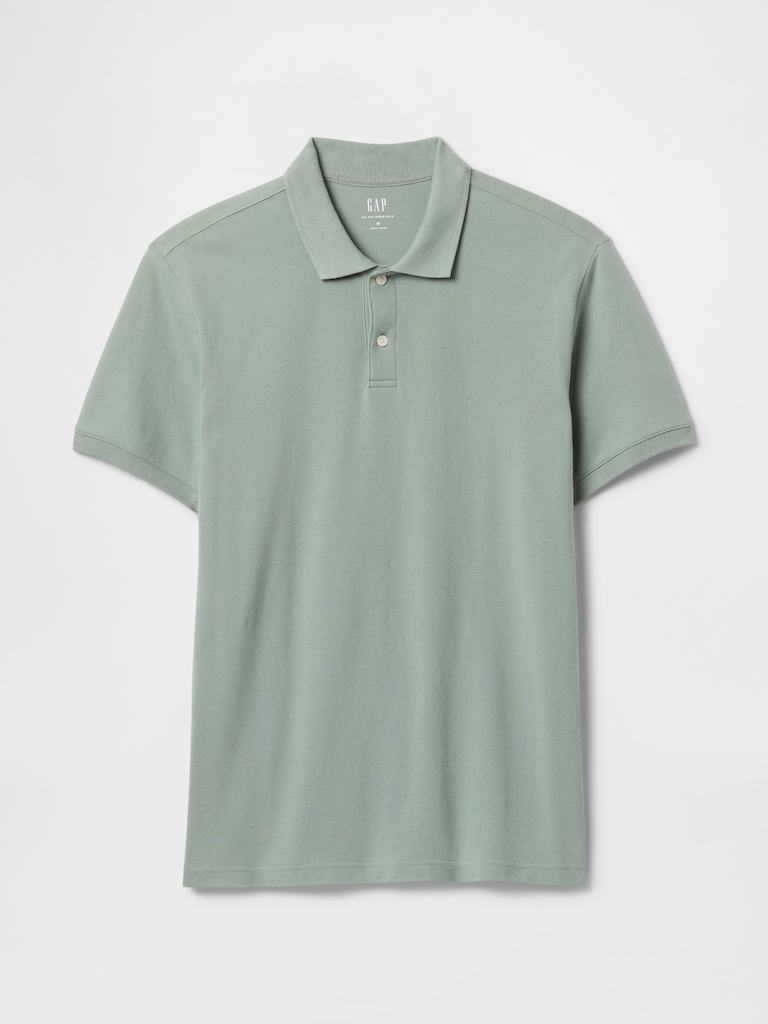 Pique Polo Shirt