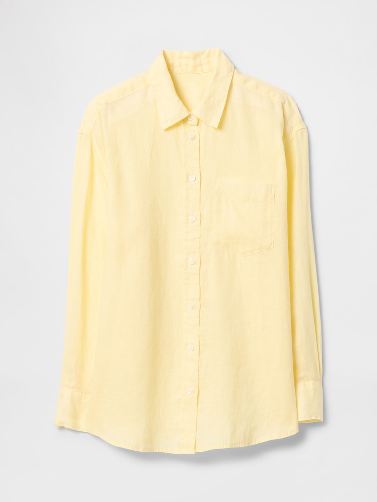 100% Linen Oversized Shirt