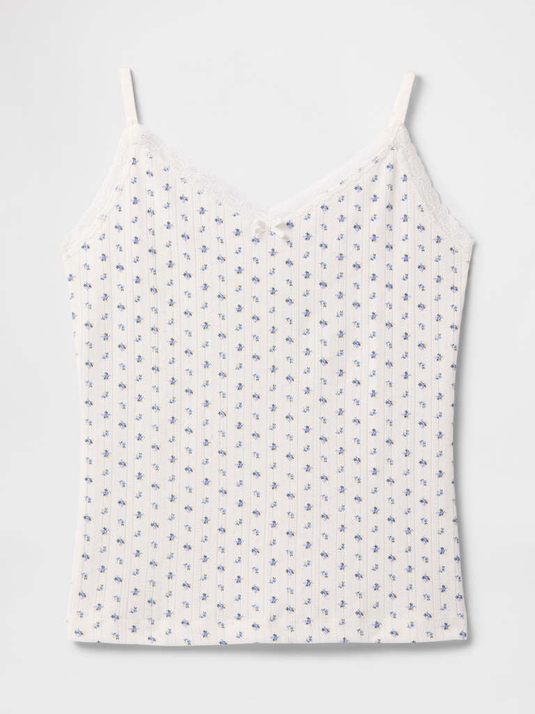 Pointelle PJ Tank Top