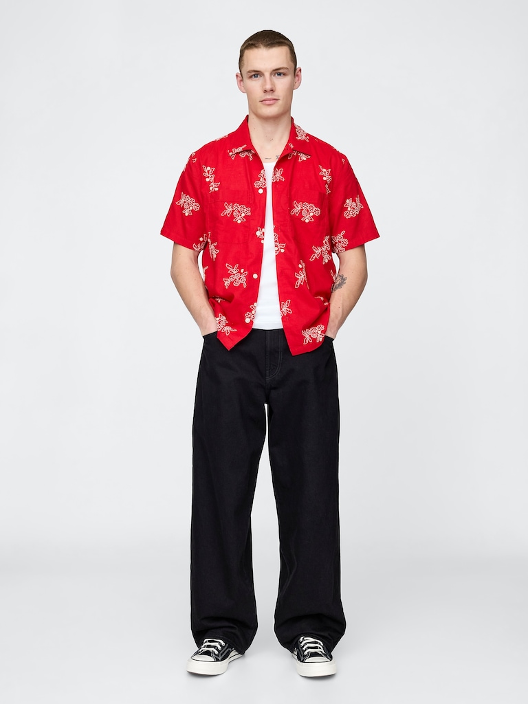 Linen-Cotton Shirt